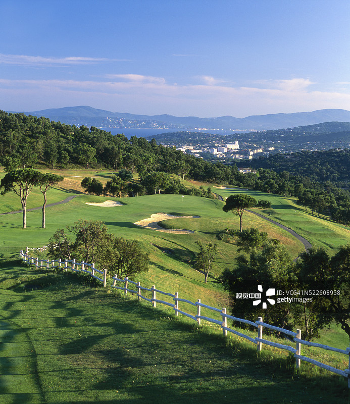 圣马克西姆高尔夫俱乐部11号洞图片素材