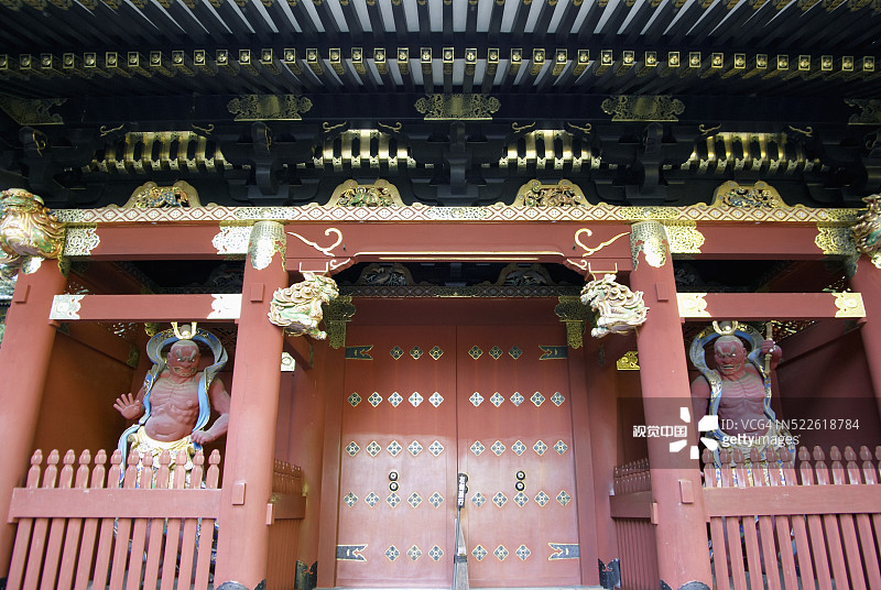 轮王寺大猷院二天门图片素材
