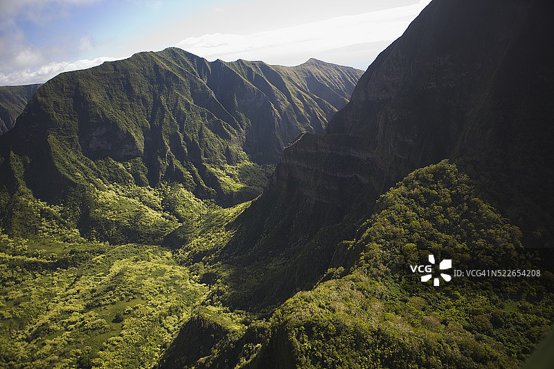 毛伊岛的伊奥山谷图片素材