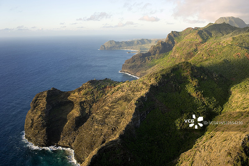 考艾岛上的卡维利科亚角图片素材