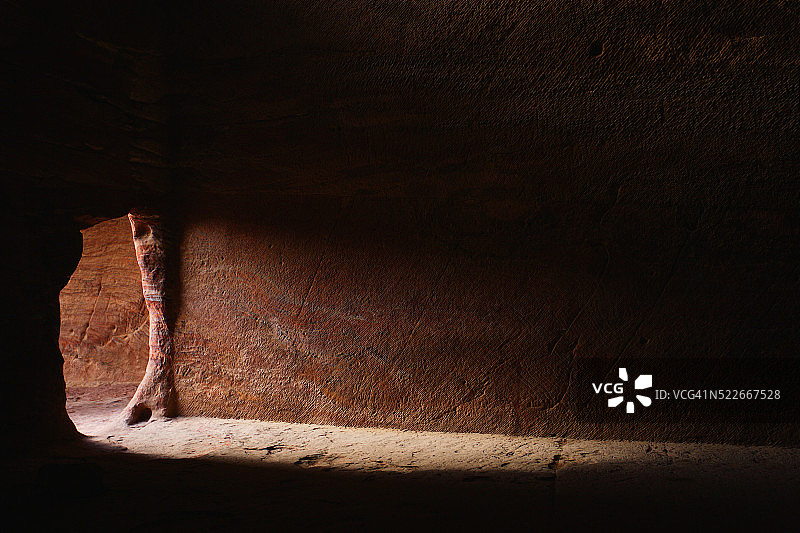 佩特拉瓮墓内部图片素材