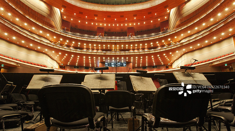 歌剧院乐池图片素材