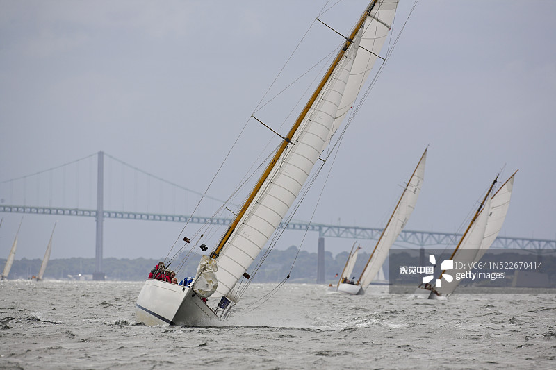 纽波特经典游艇赛图片素材