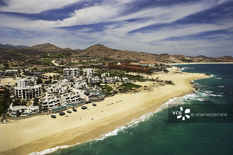 位于圣何塞德尔卡波加利福尼亚湾的海滩酒店图片素材