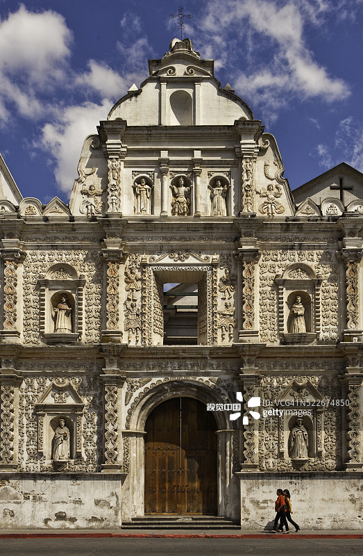 克萨尔特南戈的圣埃斯皮里图教堂图片素材