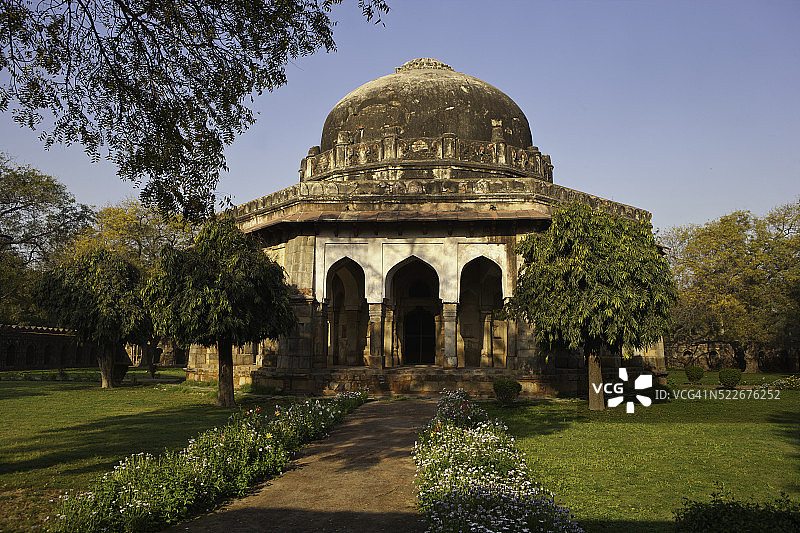 锡坎达尔·洛迪墓，洛迪花园，德里，印度图片素材