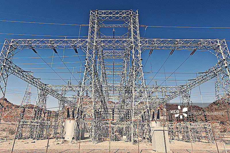 电力线路图片素材