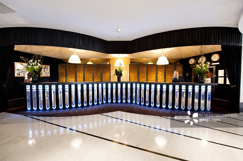 巴黎巴里耶酒店大堂图片素材