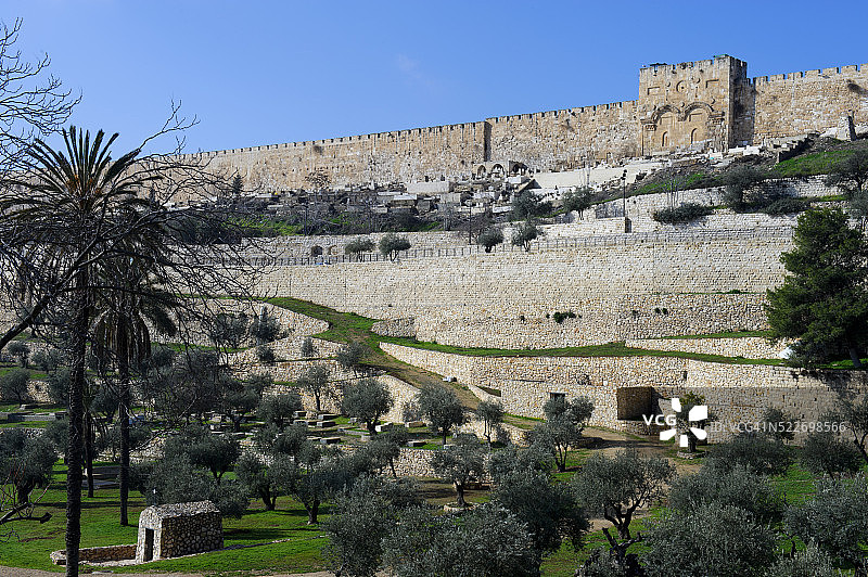耶路撒冷客西马尼教堂图片素材