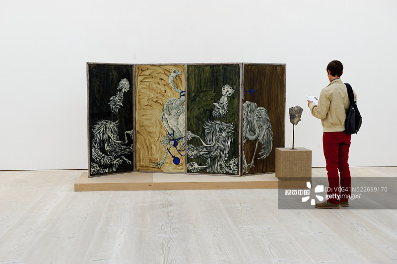 英国伦敦斯隆街萨奇画廊图片素材