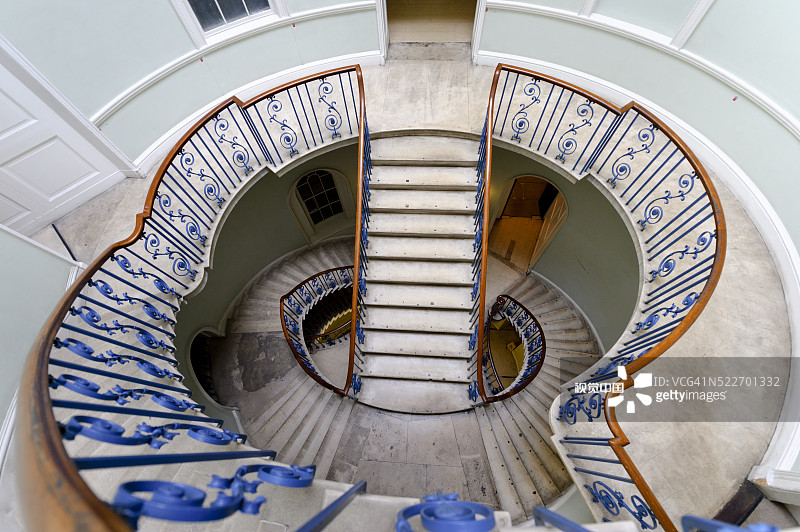 萨默塞特府，纳尔逊楼梯图片素材