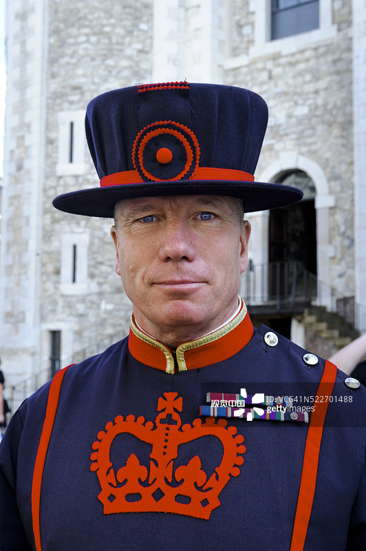 伦敦塔守卫图片素材