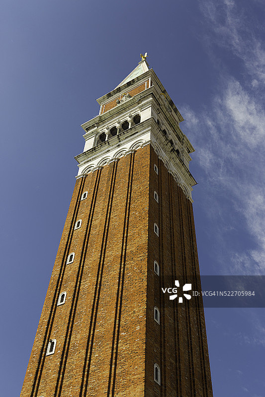 钟楼之旅，意大利威尼斯圣马可广场图片素材
