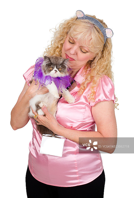 猫展参与者图片素材