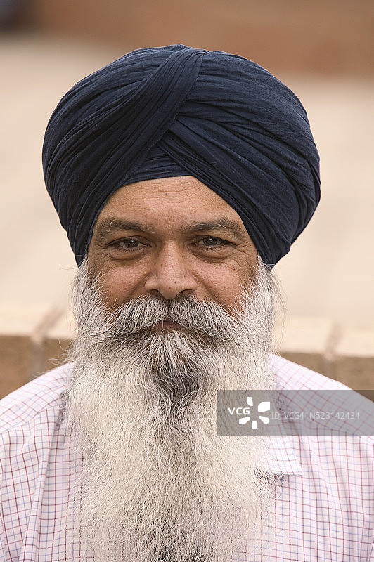 在英国的锡克教男人图片素材