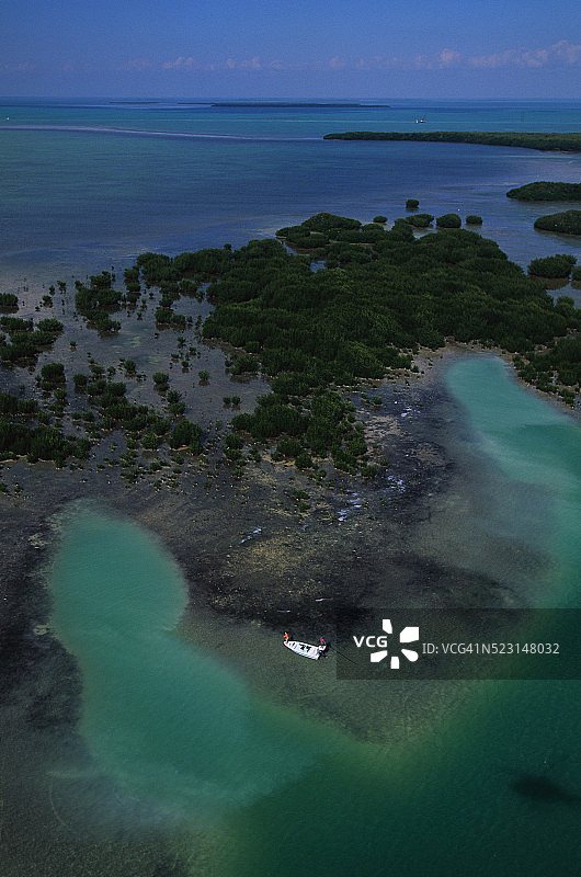 佛罗里达群岛的渔民图片素材