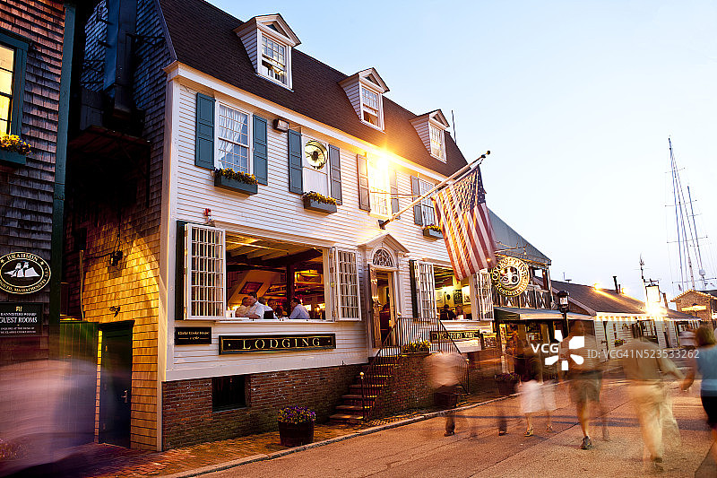 班尼斯特码头图片素材