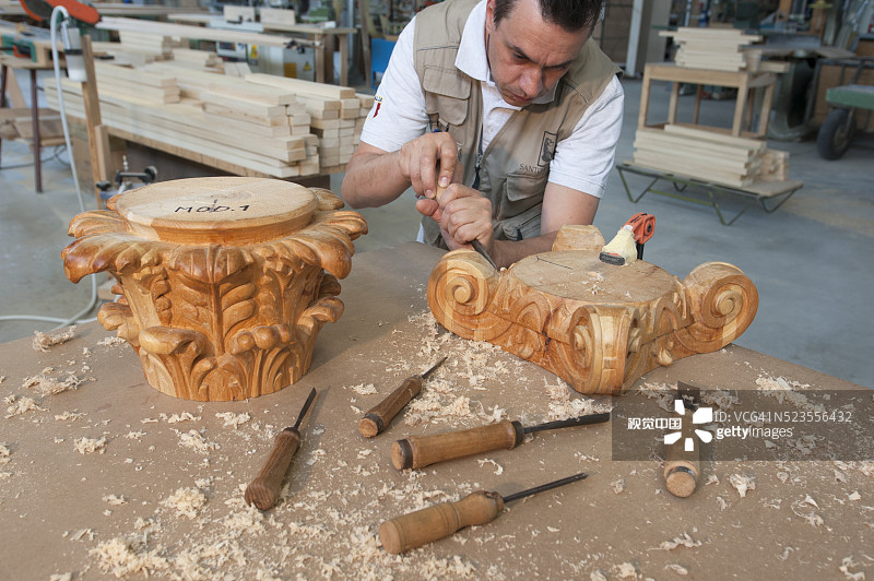 维罗纳的木工车间图片素材