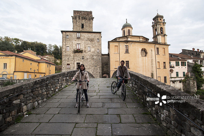 托斯卡纳的朝圣之路图片素材