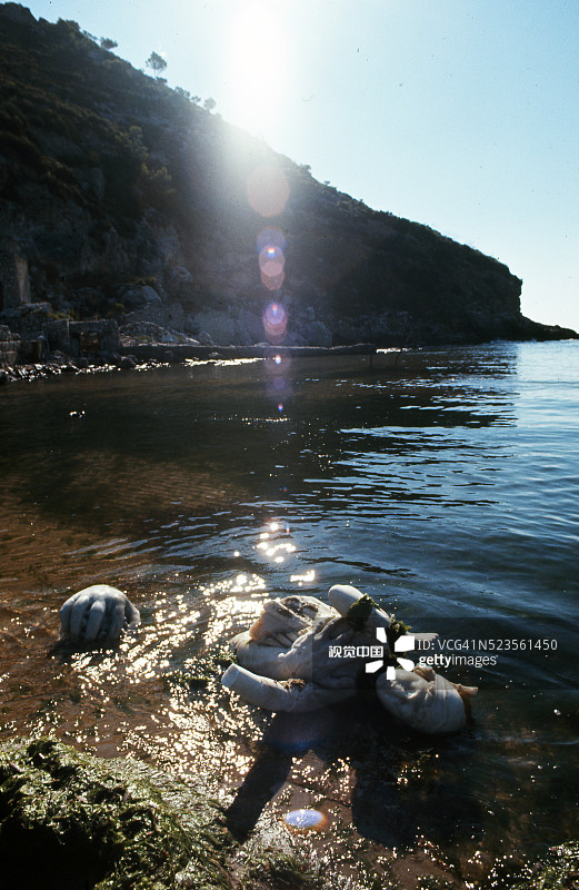 斯佩隆加的雅典娜·帕拉斯雕像图片素材