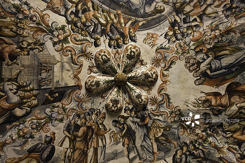 阿托托尼尔科教堂，墨西哥图片素材