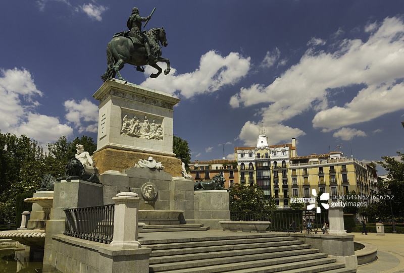 马德里东方广场图片素材