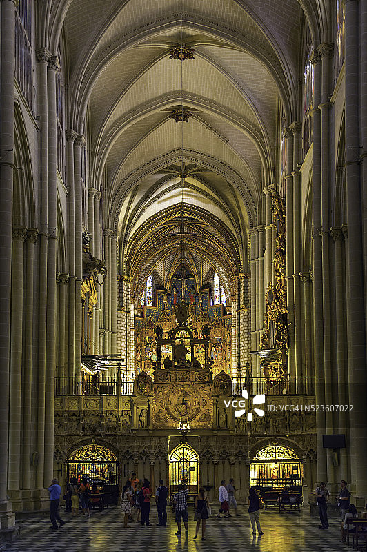 托莱多大教堂主教堂图片素材