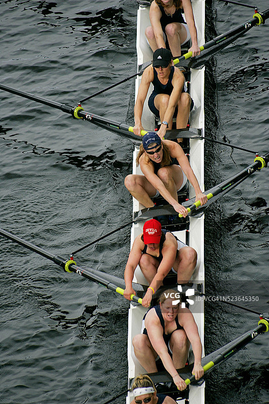 温德米尔杯赛艇比赛女子八人赛艇图片素材
