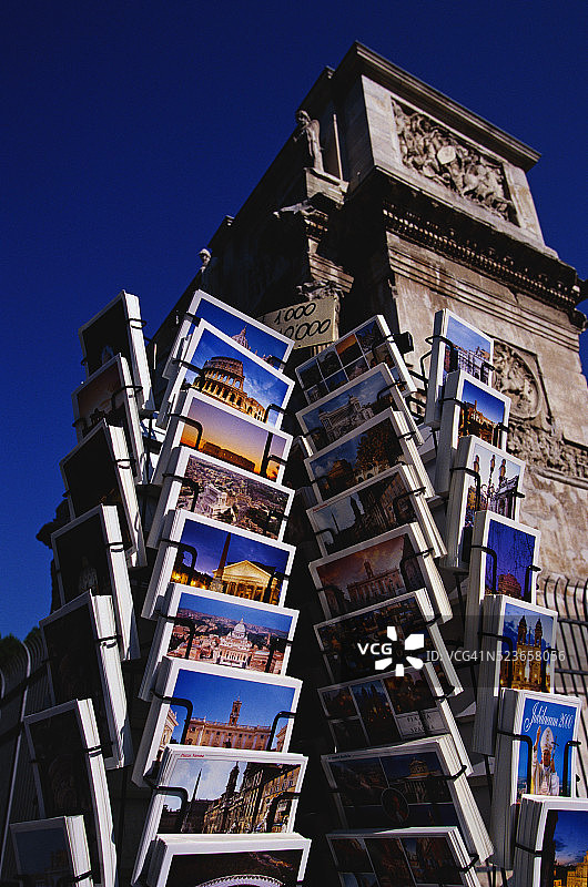 康斯坦丁凯旋门底座明信片图片素材