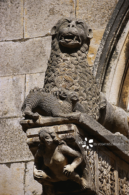 威尼斯风格的滴水嘴图片素材
