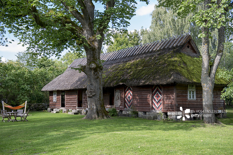 爱沙尼亚穆胡岛穆胡亚纳林德宾馆和农场图片素材