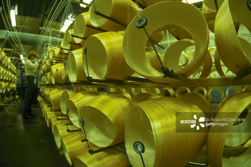 成卷的玻璃纤维架图片素材