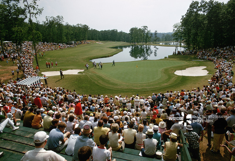 亚特兰大经典高尔夫球锦标赛鸟瞰图片素材