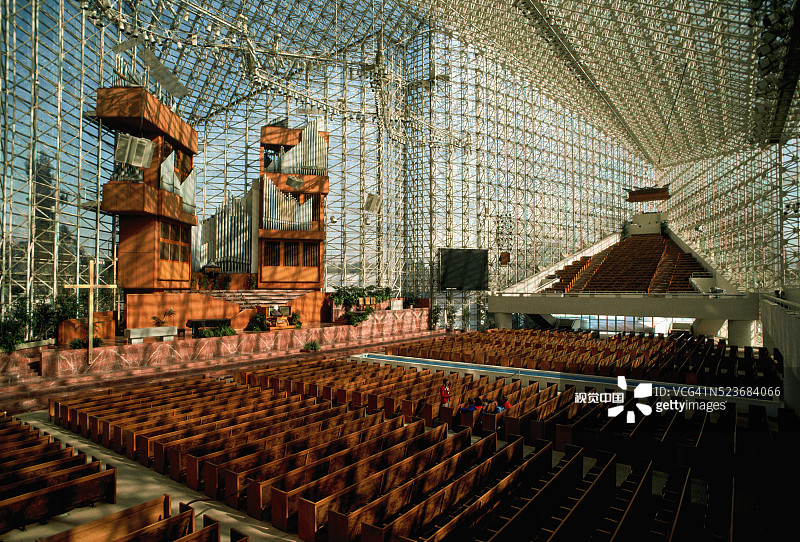 水晶大教堂图片素材