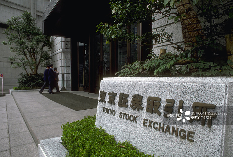 东京证券交易所图片素材