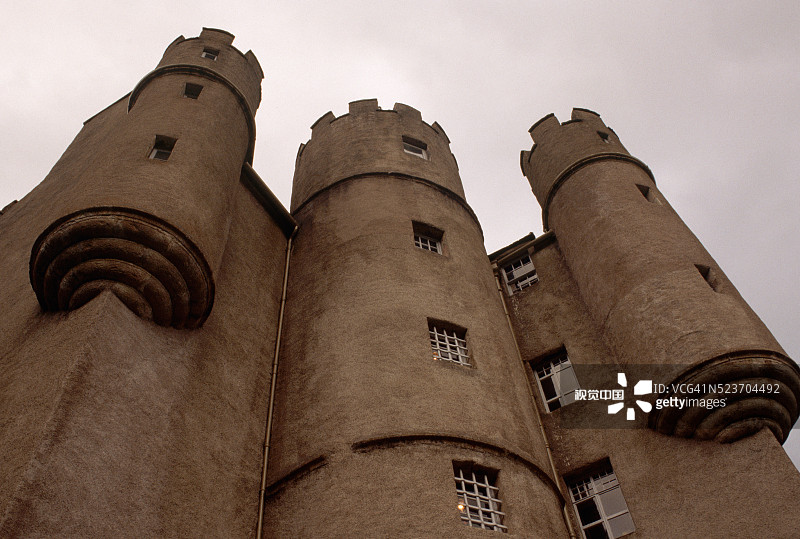 苏格兰福弗尔的格拉姆斯城堡图片素材