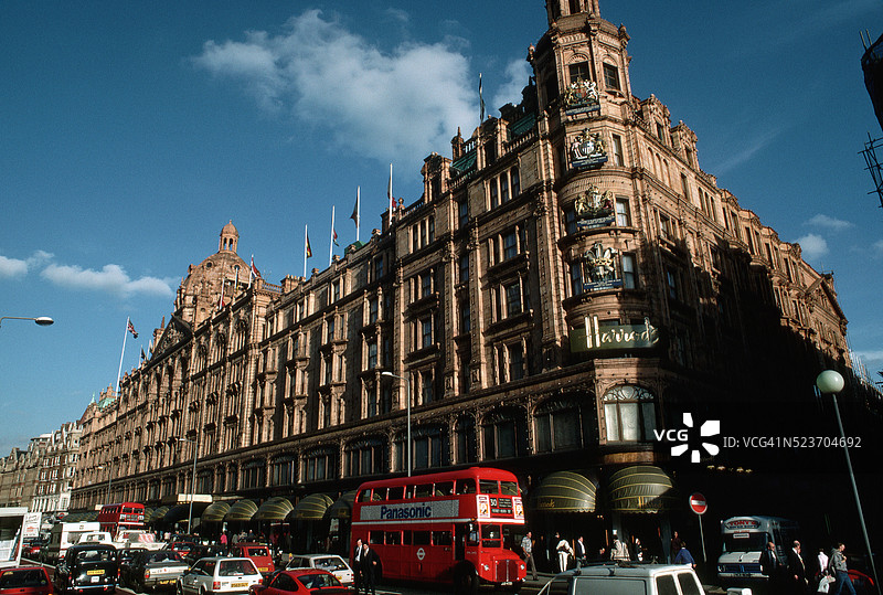 伦敦哈罗德百货商店图片素材