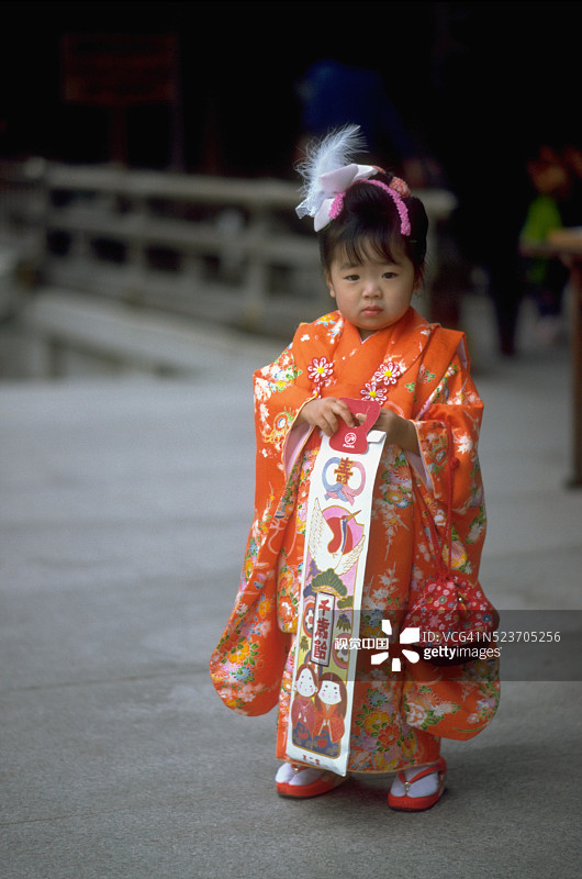 东京的七五三节图片素材