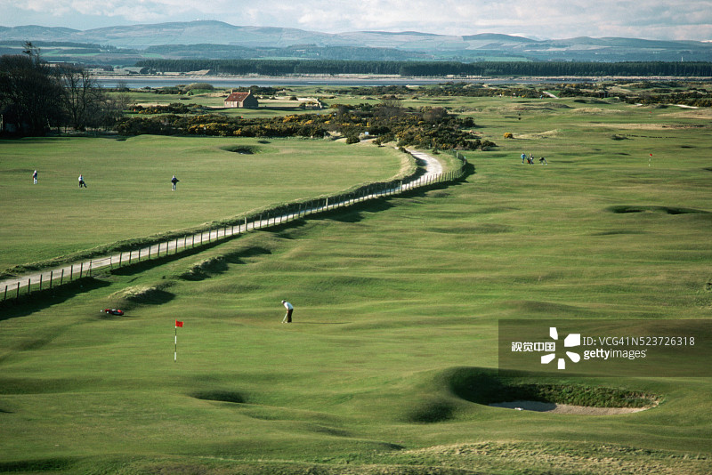皇家古典高尔夫俱乐部图片素材