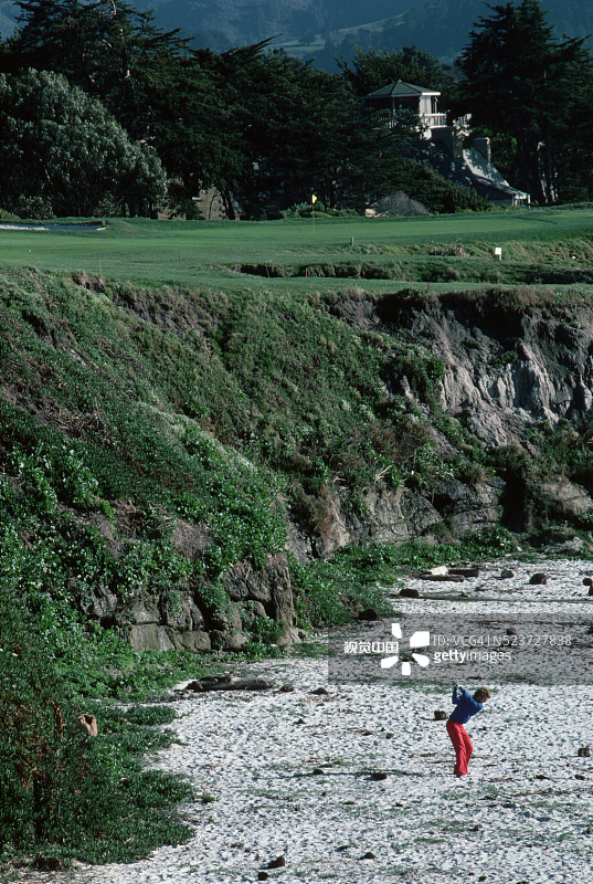 第10洞的博比·克拉佩特图片素材