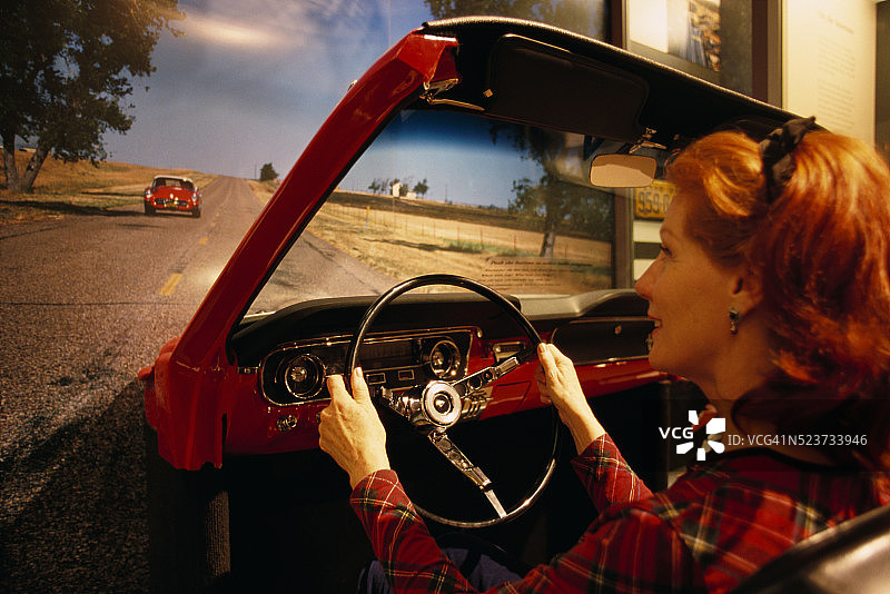 野马模拟驾驶图片素材