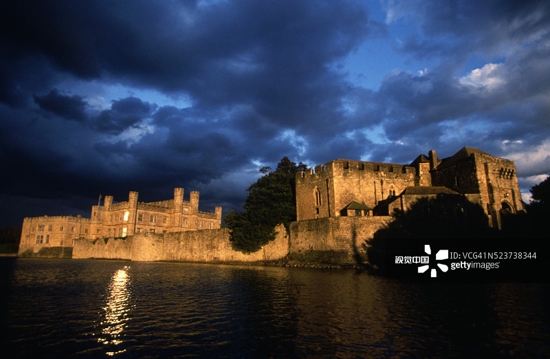 英格兰肯特郡利兹城堡图片素材