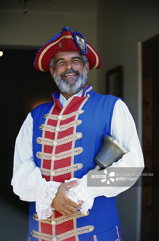 圣乔治镇新闻发言人图片素材