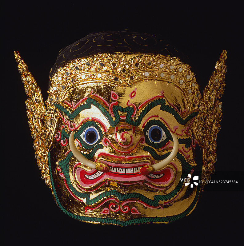 泰国民族面具图片素材