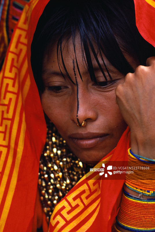 库纳族女人图片素材