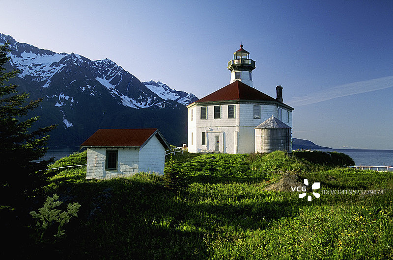 林恩运河灯塔图片素材