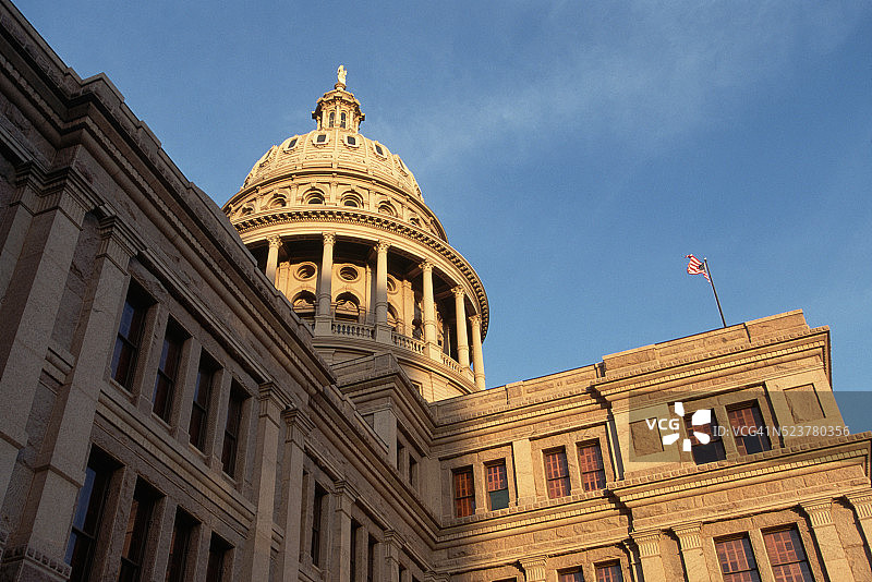得克萨斯州议会大厦外观图片素材