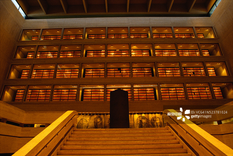 约翰逊总统图书馆档案研究书库图片素材