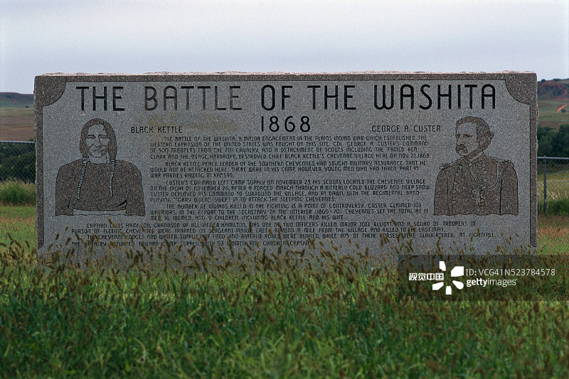 沃希托战役纪念碑图片素材