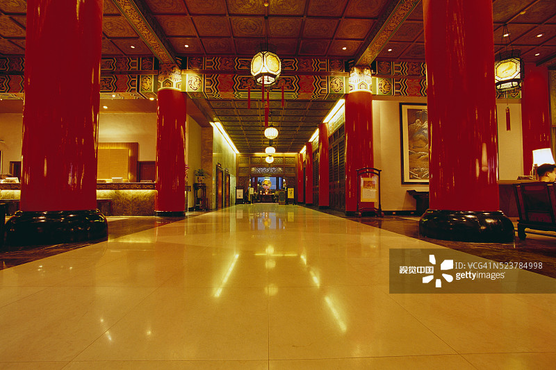 格兰德酒店大堂图片素材